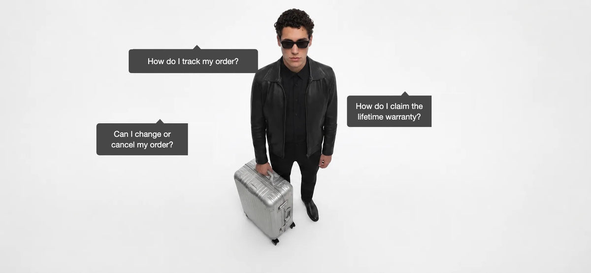 ALTAIR customer support - three questions: How do I track my order? Can I change or cancel my order? How do I claim the lifetime warranty?